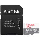 Cartão De Memória 128gb Com Adaptador, Sandisk Micro Sd - Sds