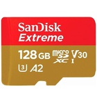 Cartao De Memoria 128gb Micro Sd Extreme Sandisk Classe 10 Sd