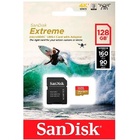 Cartao De Memoria 128gb Micro Sd Extreme Sandisk Classe 10 Sd