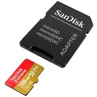 Cartao De Memoria 128gb Micro Sd Extreme Sandisk Classe 10 Sd