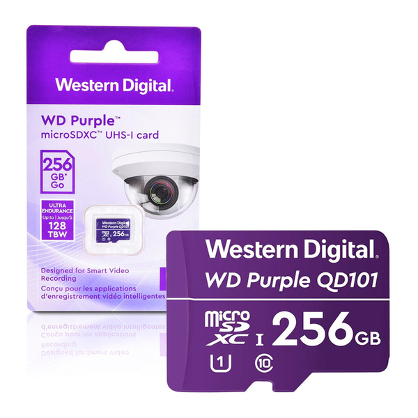 Cartão De Memoria 256gb Micro Sd Ultra Endurance Purple Cftv
