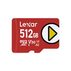Cartão De Memória 512 Gb Micro Sd Cl10 160mb/s Lmsplay512g-bn