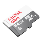Cartao De Memoria 64gb Micro Sd Sandisk Cl10 Sdsqunr-064g-gn3