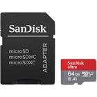 Cartão De Memória 64gb Micro Sd Ultra + Adaptador - Sandisk