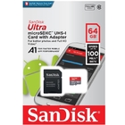 Cartão De Memória 64gb Micro Sd Ultra + Adaptador - Sandisk
