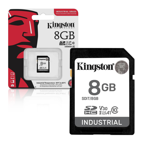Cartão De Memoria    8gb Sdhc Industrial C10 A1 Uhs-i U3 V30