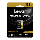 Cartão De Memória Lexar 128gb Cartão Sd Profissional 270mbs
