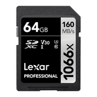 Cartão De Memória Lexar 64gb Cartão Sd Professional 160mbs
