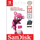Cartão De Memória Micro Sd Sandisk 256gb Ed. Fortnite 100mbs