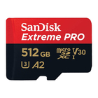 Cartão De Memória Micro Sd Sandisk 512gb Microsd 200mbs+adp