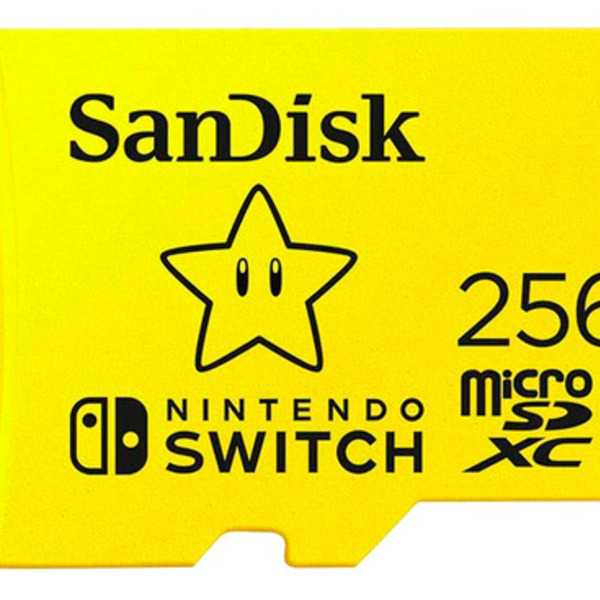 Cartão De Memória Microsdxc 256gb Nintendo Switch Sandisk