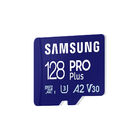 Cartão De Memória Samsung Pro Plus 128gb Azul 128gb