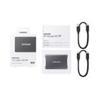 Cartão De Memória Samsung Ssd 2tb Portátil T7 Titan 2tb