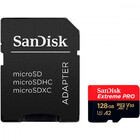 Cartão De Memória Sandisk 128gb Extreme Pro Microsdxc Uhs-i C