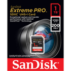 Cartão De Memória Sandisk 1tb Cartão Sd Extreme Pro 200mbs