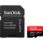 Cartão De Memória Sandisk 256gb Extreme Pro Micro Sdxc C/ Ada