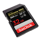 Cartão De Memória Sandisk 32gb Cartão Sd Extreme Pro 300mbs