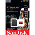 Cartão De Memória Sandisk 64gb Extreme Pro Microsdxc Uhs-i Co