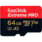 Cartão De Memória Sandisk 64gb Extreme Pro Microsdxc Uhs-i Co