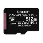 Cartão Memória Kingston Microsd 512gb Canvas Selectplus Cadp