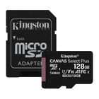 Cartão Memória Micro Sd Kingston 128gb Microsd 100mbs E Adap