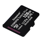 Cartão Memória Micro Sd Kingston 128gb Microsd 100mbs E Adap