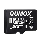 Cartão Memória Micro Sd Qumox 64gb Microsd Com Adapt E Case