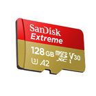 Cartão Memória Micro Sd Sandisk 128gb Microsd Extreme 190mbs