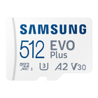 Cartão Memória Samsung 512gb Micro Sd Evo Plus Com Adapt