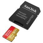 Cartao Micro Sd 64gb Sandisk Extreme 170-80mb A2 4k Com Adap