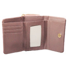 Carteira Feminina Gold - Dupla - Botão E Zíper - P/ Trabalho