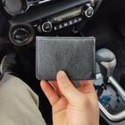 Carteira Masculina Couro Slim  Pequena Porta Cartão Fasolo Pr