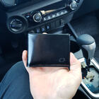 Carteira Masculina De Couro Pequena Slim Porta Cartão Homem P