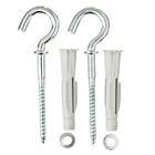 Cartela 02 Bucha Oco 8Mm C/ Gancho 5X85Mm