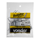 Cartela 100 Rebites 3,2x10mm