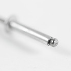 Cartela 100 Rebites 3,2x16mm