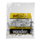 Cartela 100 Rebites 3,2x16mm