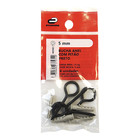 Cartela 4 Buchas Preto 3x50mm com Pitão Standers