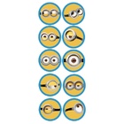 Cartela C/10 Adesivos Minions Mod01