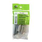 Cartela com 2 Buchas para Concreto e Alvenaria 5/16" com Parafuso Standers