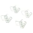 Cartela com 4 Protetores de Quina "G" 3x4x4 cm OR1300 Ordene 