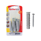 Cartela com 5 Buchas SX 8mm 5 Parafusos Cabeça Panela Concreto e Alvenaria