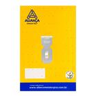 Cartela Porta Cadeado 51mm Branco Cartela Alianca