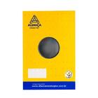 Cartela Puxador Botão Concavo 25mm Preto Fosco Alianca