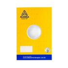 Cartela Puxador Botão Concavo 25mm Zamac Branco Alianca