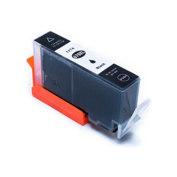 Cartucho 670 Preto Xl 22,5 Ml Para Hp 4516 4625 5525