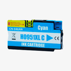 Cartucho De Tinta 951xl Ciano Cn046al Officejet 251dw 276dw 2