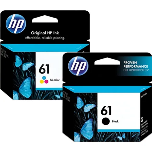 Cartucho De Tinta Hp 61 Kit 2 Cores Ch561wn Preto E Ch562wn Color ...