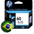 Cartucho De Tinta Hp Suprimentos Cc643wb Hp 60 Tricolor 6,5ml