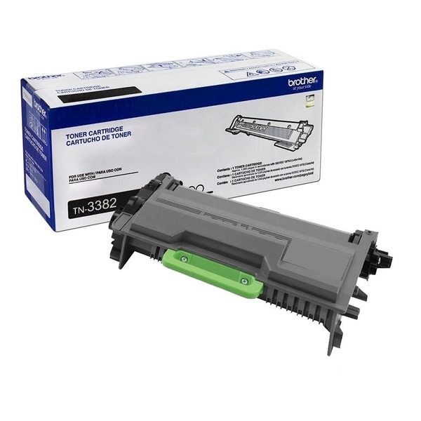 Cartucho De Toner Original Brother Tn-3382 Tn3382 Preto P/ 8.